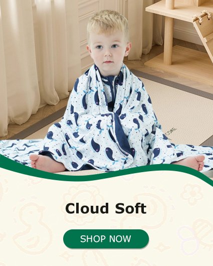 print bamboo blanket