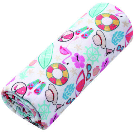 swimming ring bamboo baby blanket