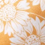 Sunflower with Turmeric Yellow Background