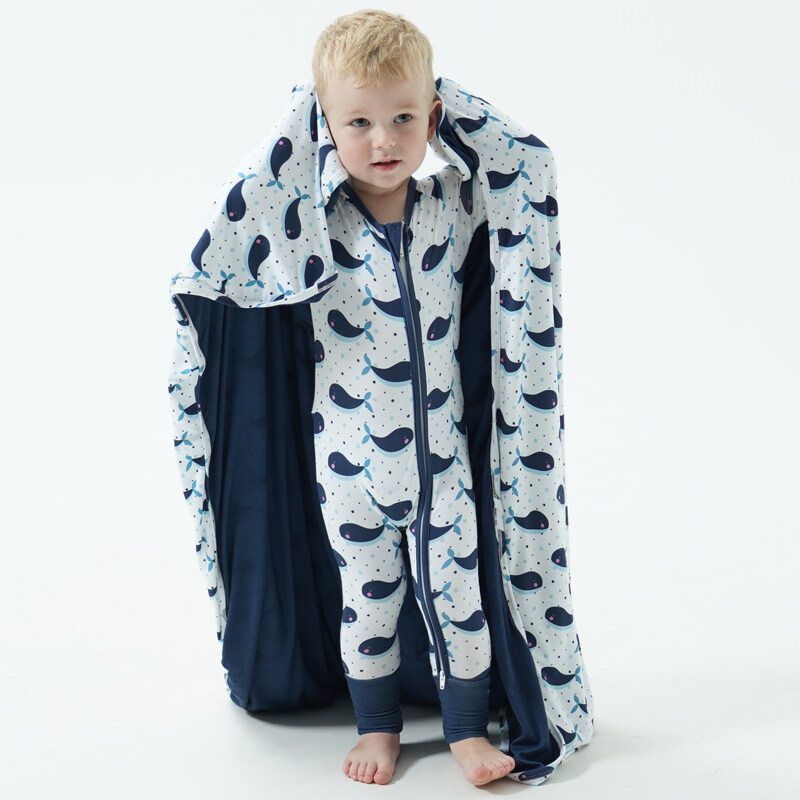 print bamboo baby pajamas