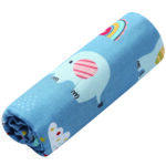 elephant print baby blanket