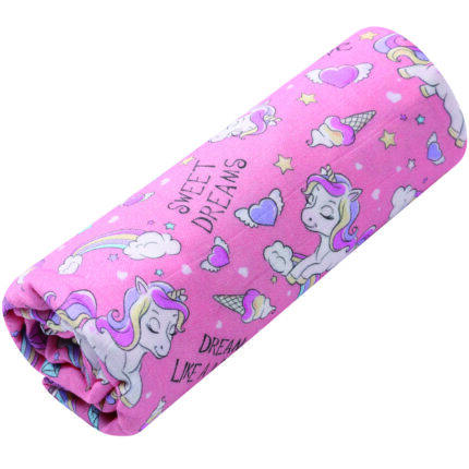 unicorn print baby blanket