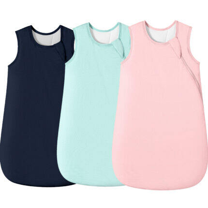 Deep Blue+Pink+Mint Geen Bamboo Sleeping Bags