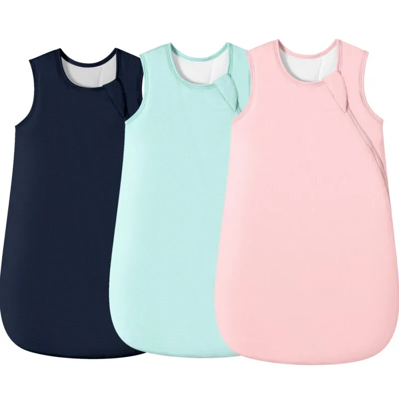 Deep Blue+Pink+Mint Geen Bamboo Sleeping Bags