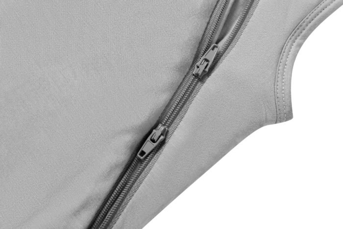 grey sleeping bags