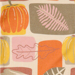 Pumpkin leaves pattern