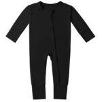 black bamboo baby clothing