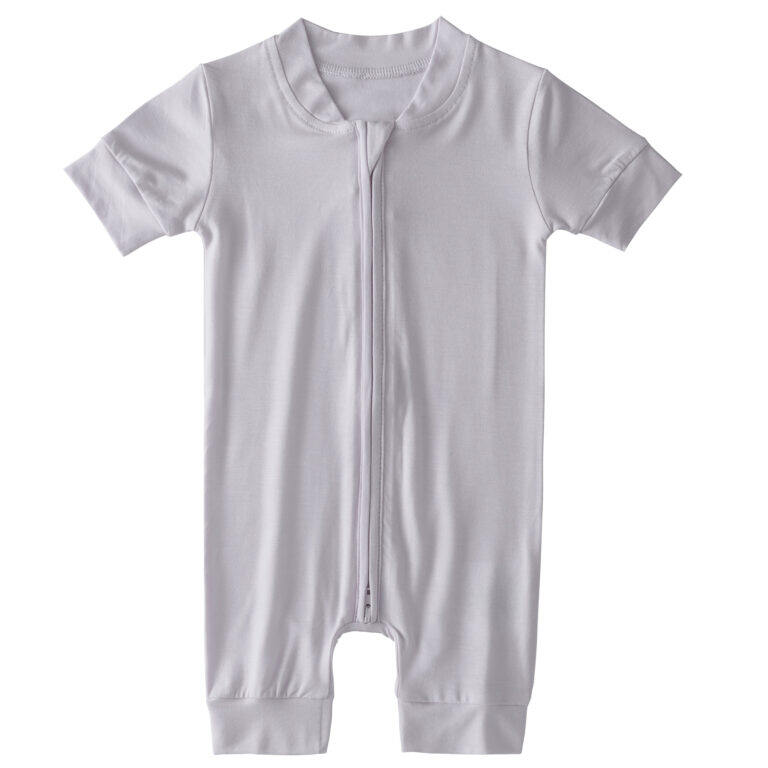 grey color short sleeve pajamas