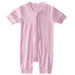 pink short sleeves pajamas