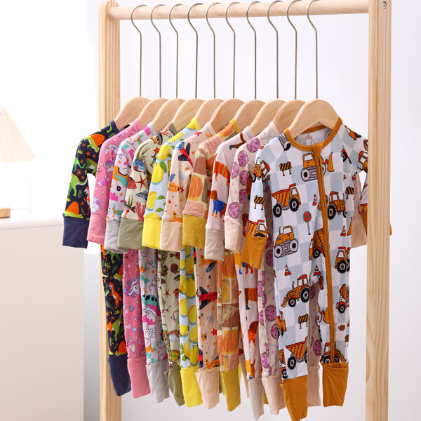 prints bamboo romper